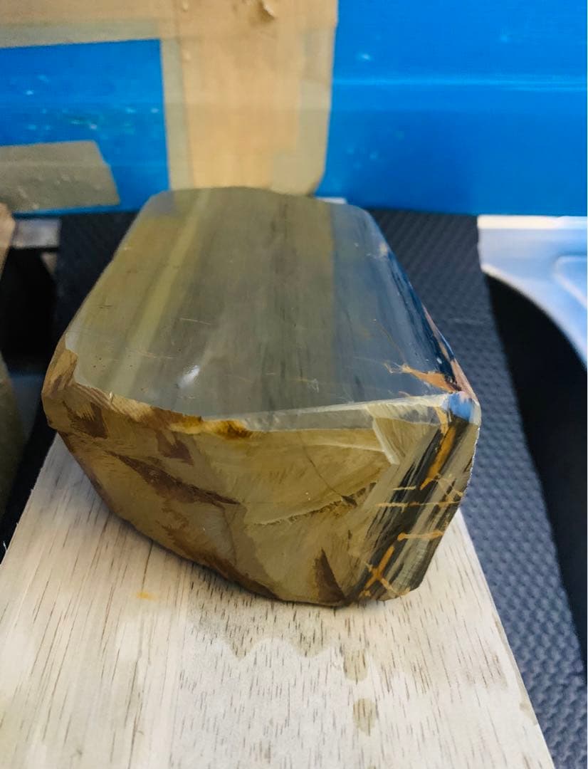 366 天然砥石　正本山 戸前　カラス　仕上げ砥石