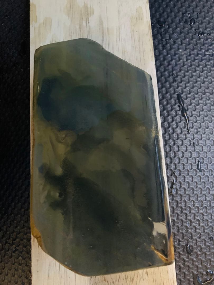 366 天然砥石　正本山 戸前　カラス　仕上げ砥石