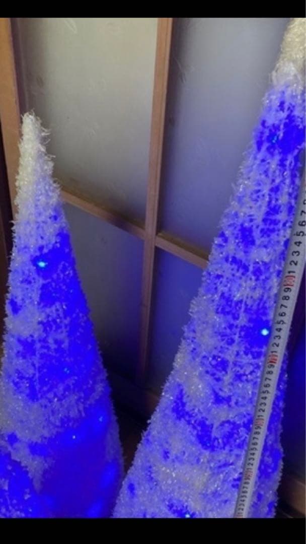 LEDライト付きクリスマスツリー 3点セット