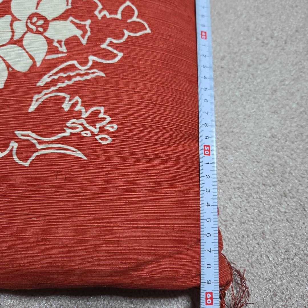 花柄刺繍の座布団 約60cm x 57cm　１0セット