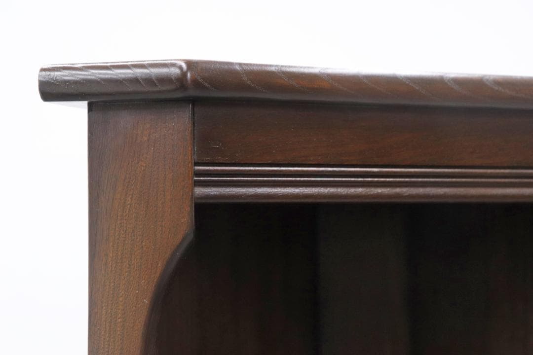 アーコール 英国 ヴィンテージ エルム材 クラシカル コーナーキャビネット