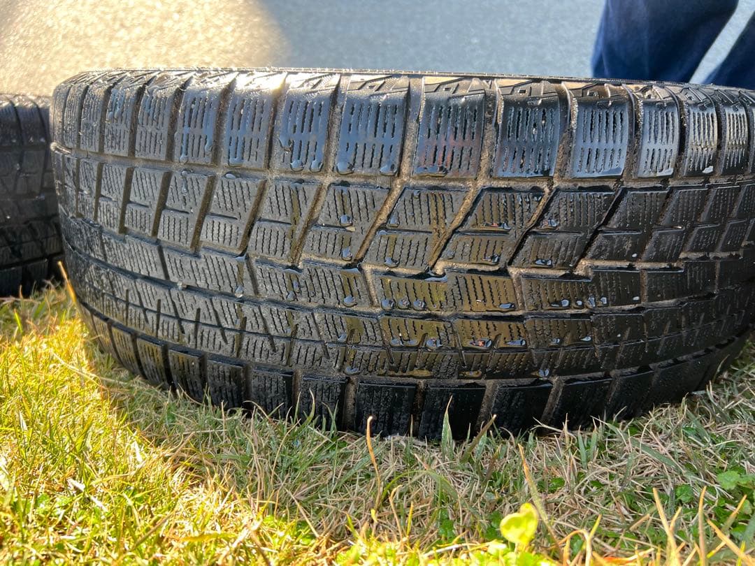 オデッセイ 純正ホイール 225/45R18 スタッドレスタイヤ ホイールセット