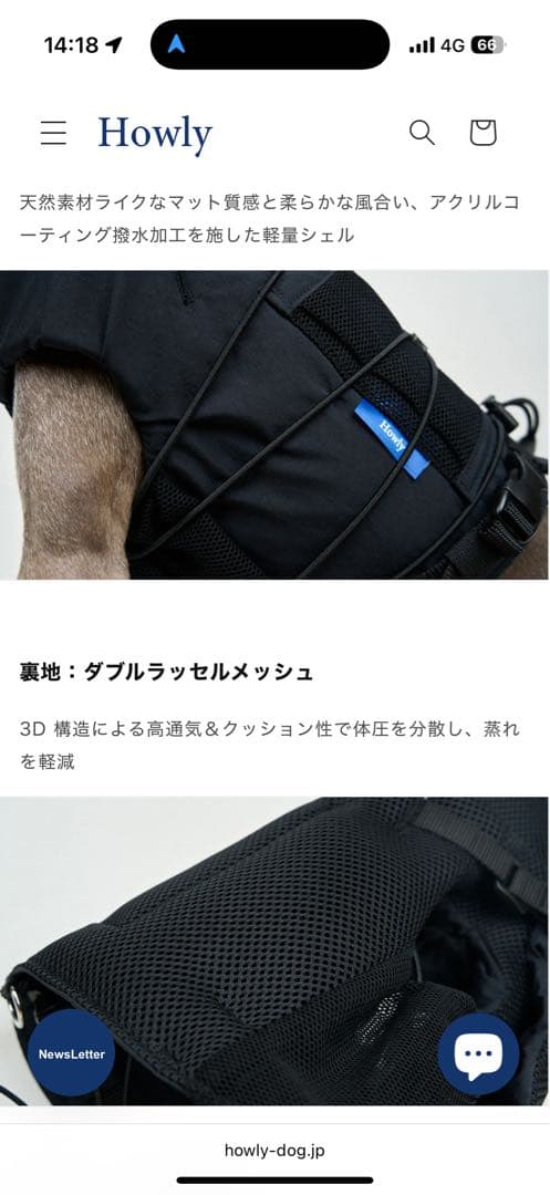 【Mサイズ黒】 試着のみHowly FRAME-X ADV HARNESS