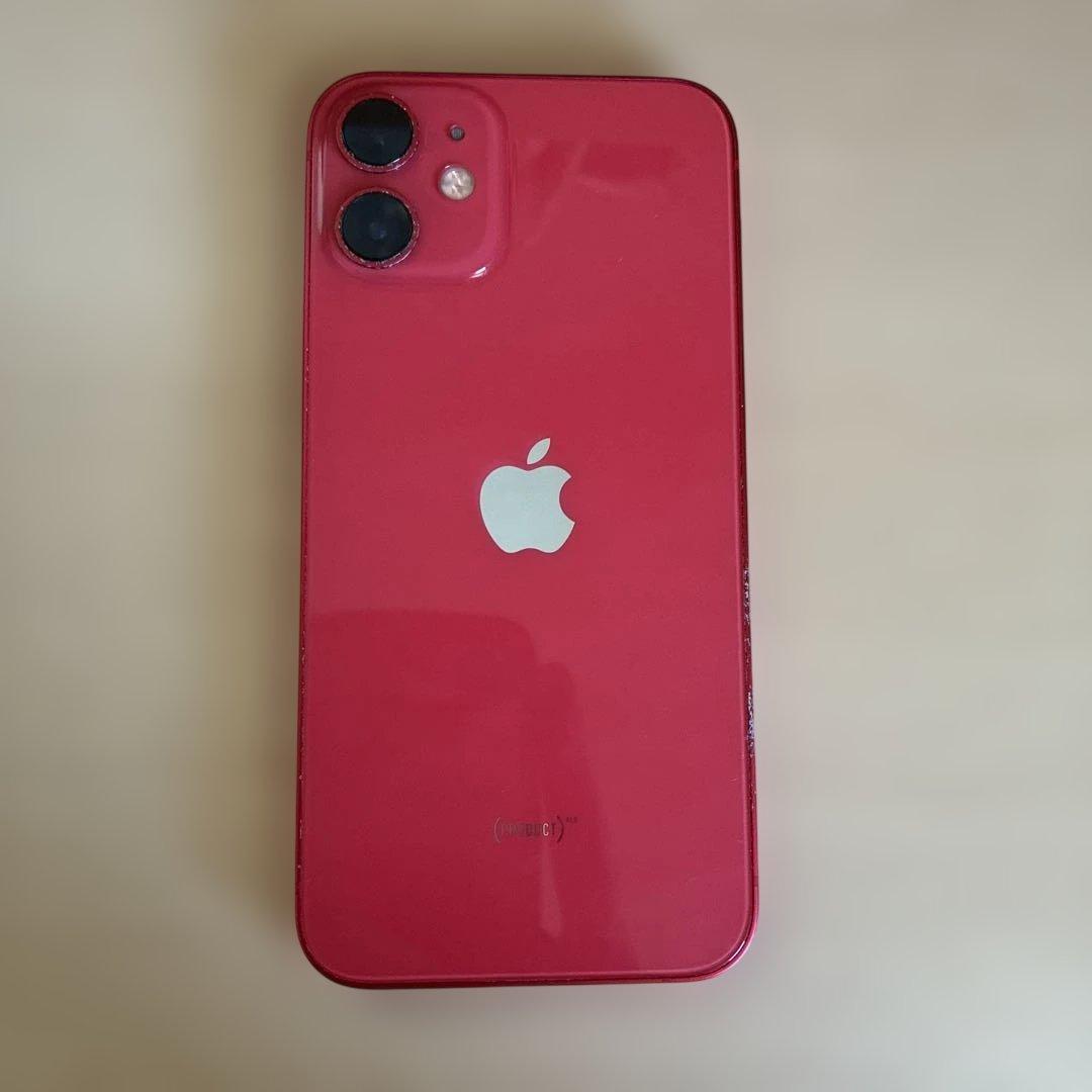 ア*ゴ様 iPhone12mini 本体 レッド 初期化済み