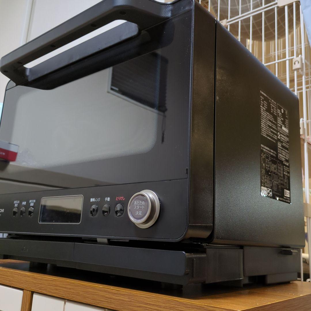 HITACHI MRO-W1Y オーブンレンジ（訳あり：ドアの閉まりが悪い）