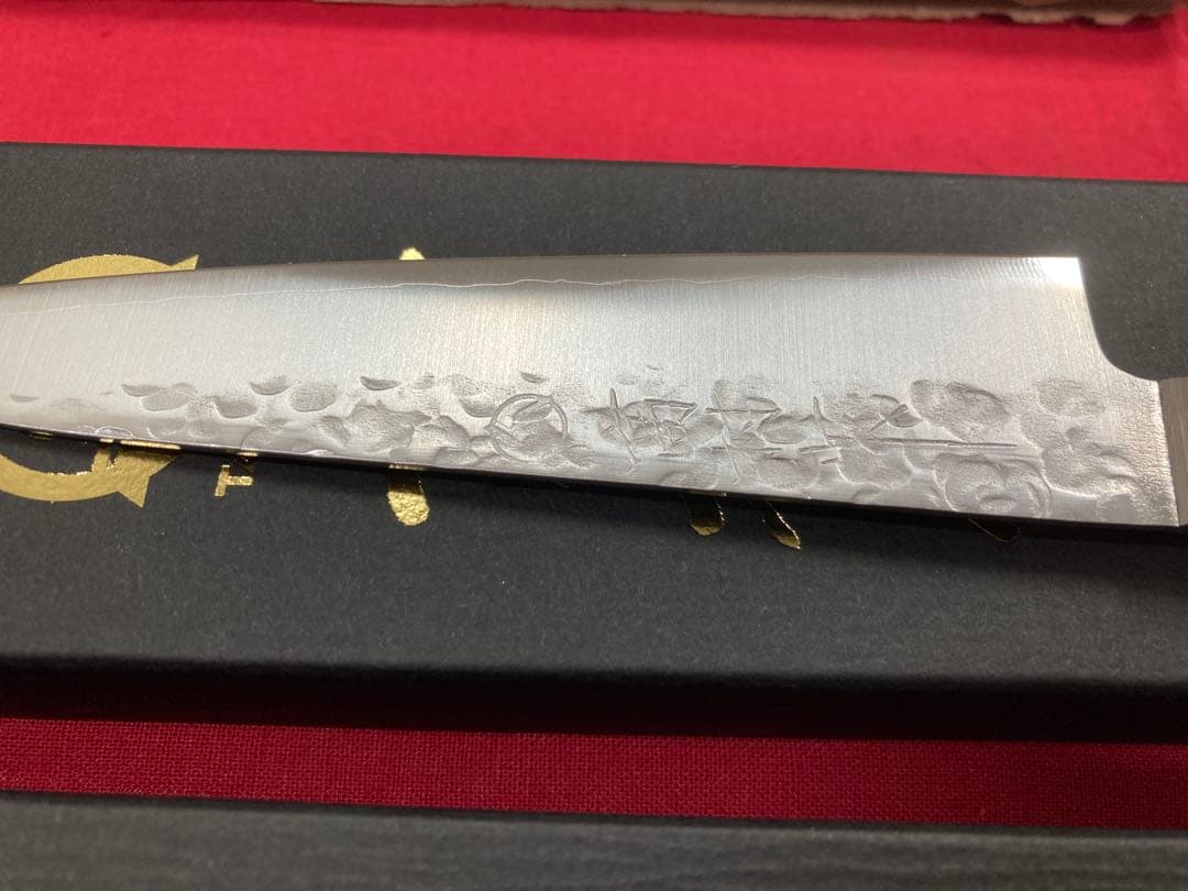 高村刃物 高村作 三徳 170㎜ & ペティ 130㎜ クロマックス鋼 未使用品