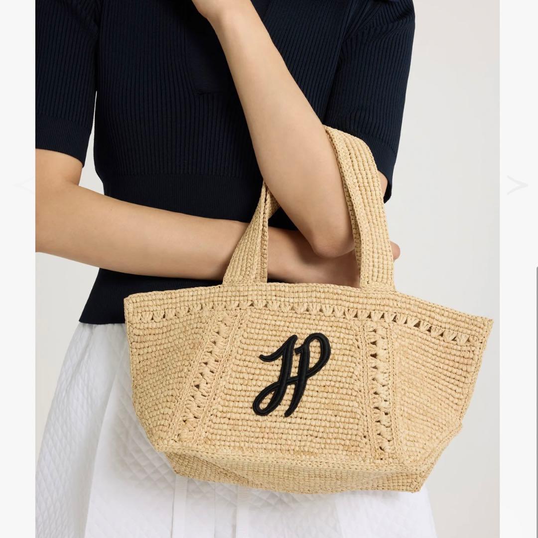 新品未使用！Patou ラフィアバッグスモール