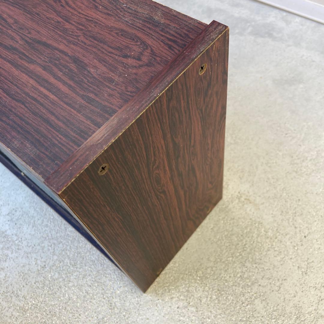 TDK 木製ラック ガラス扉付き 中型