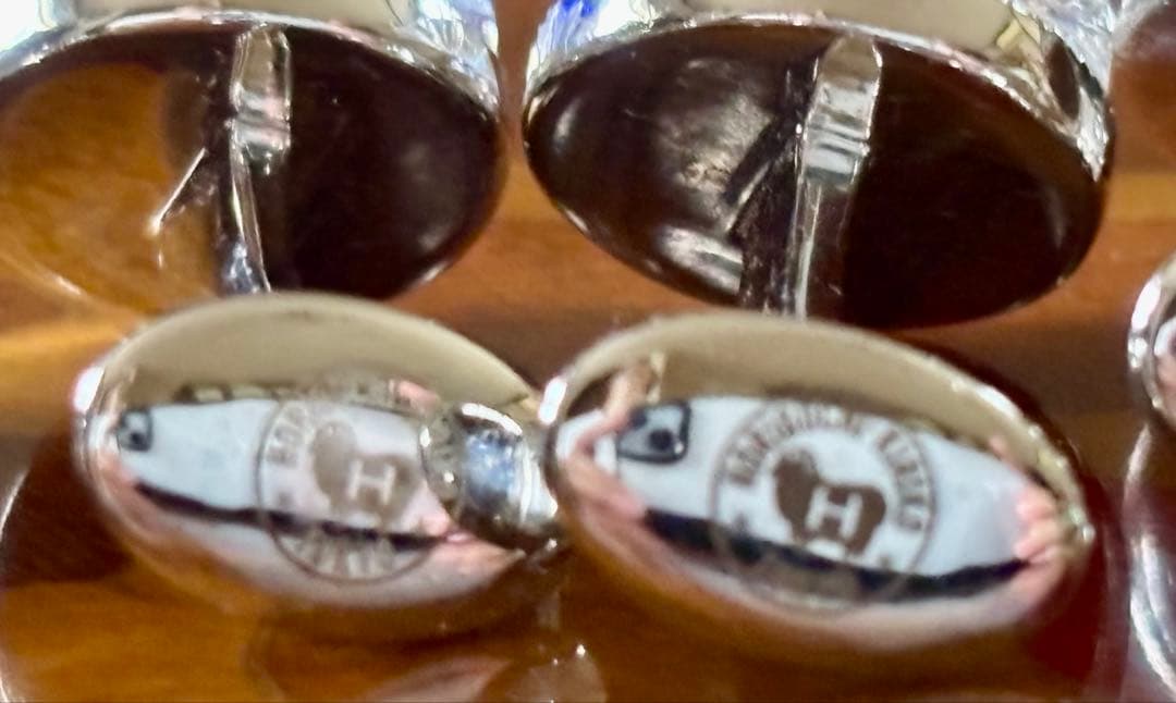 ♡】堀口切子　カフリンクス　透明のみ