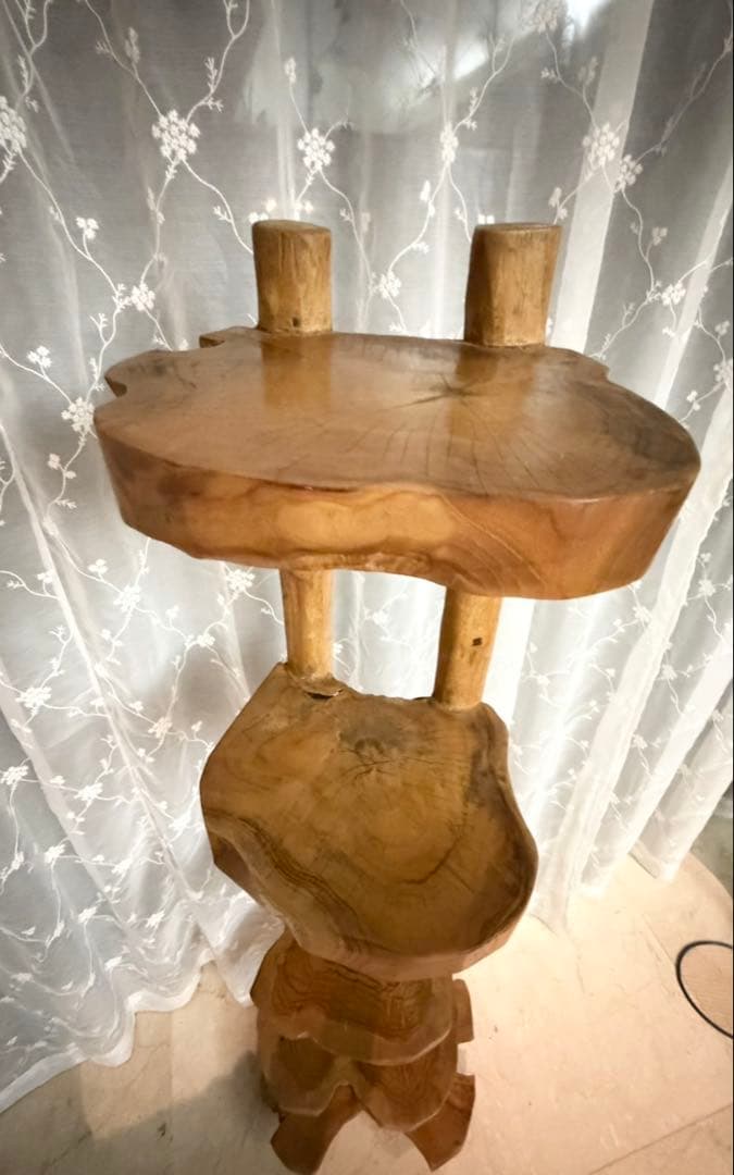 チークナチュラルシェルフ5段