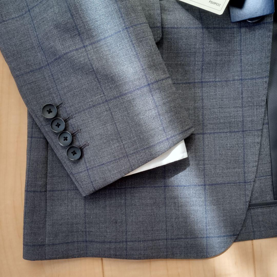 Persons for Men ブロックチェック柄 ビジネススーツ 【A5】