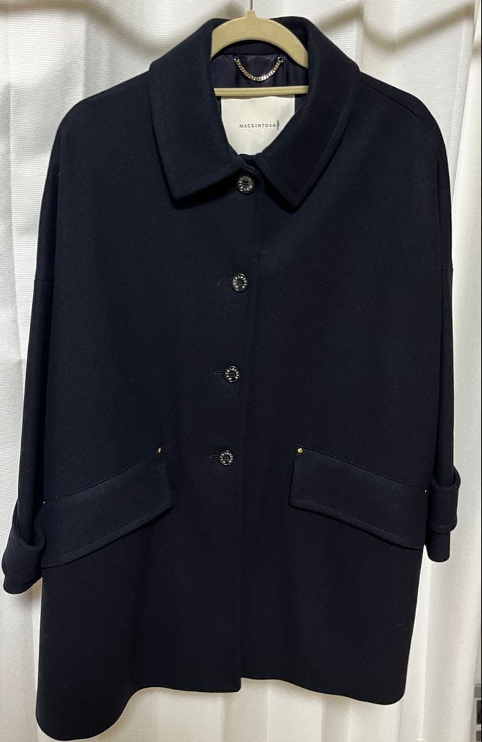 【美品】MACKINTOSH HUMBIE マッキントッシュハンビー 紺 8