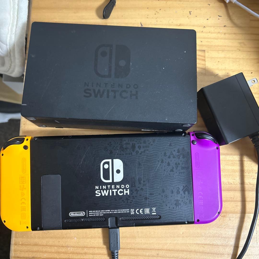 Nintendo Switch 本体 紫とオレンジ Joy-Con
