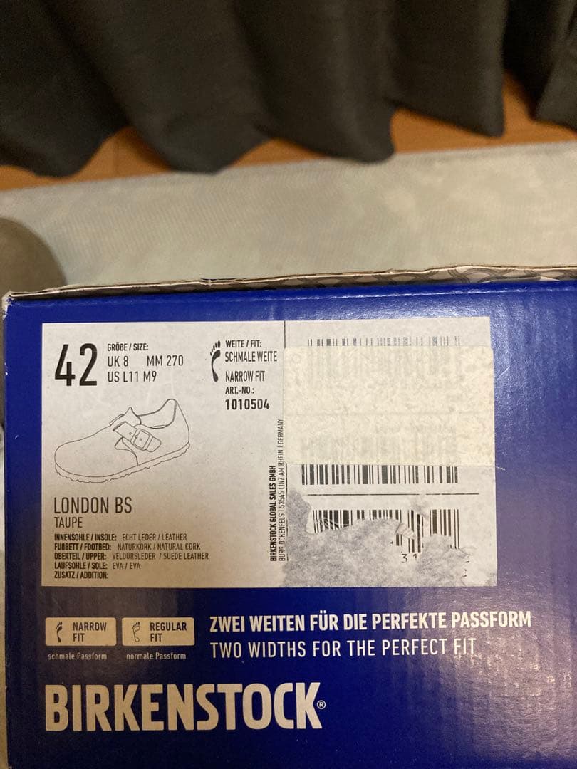 [新品未使用品]ビルケンシュトック 42 27cm London ベージュ