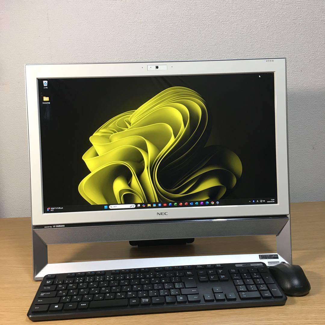 NEC LAVIE Win11 21.5インチ 地デジ 一体型 デスクトップPC