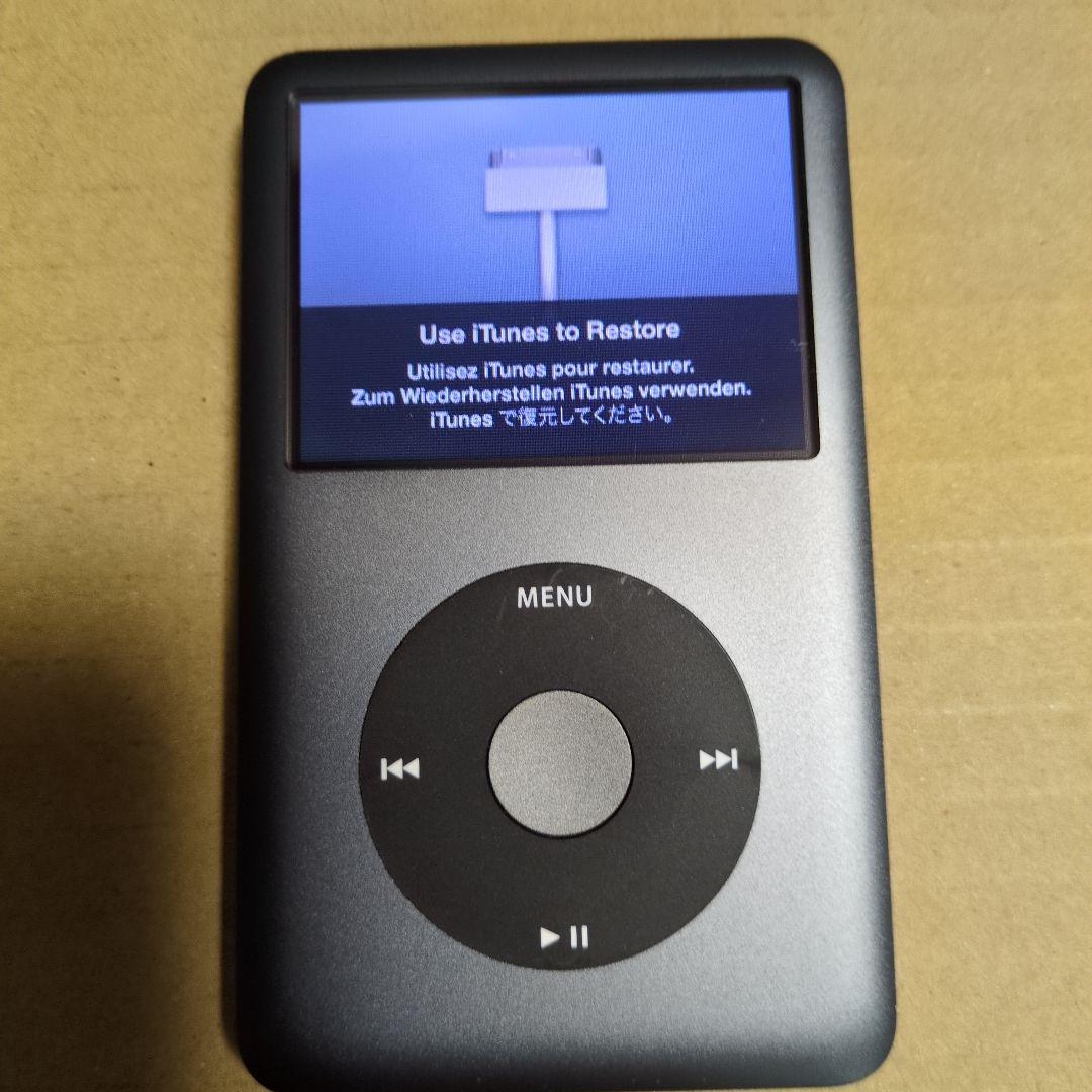 iPod classic160GB ブラック　ジャンク品