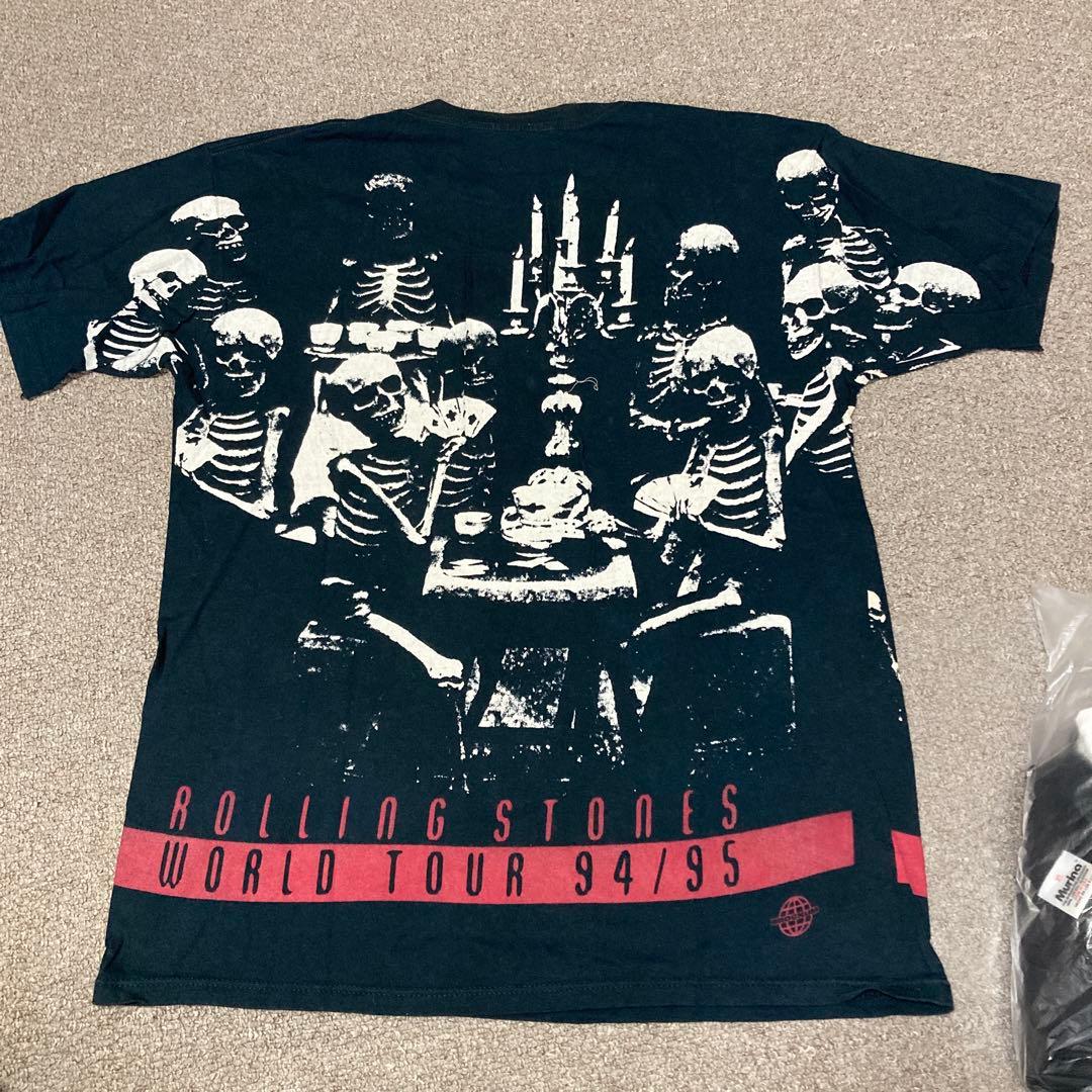 ローリングストーンズ ワールドツアーTシャツ 94.95 レア物　未使用