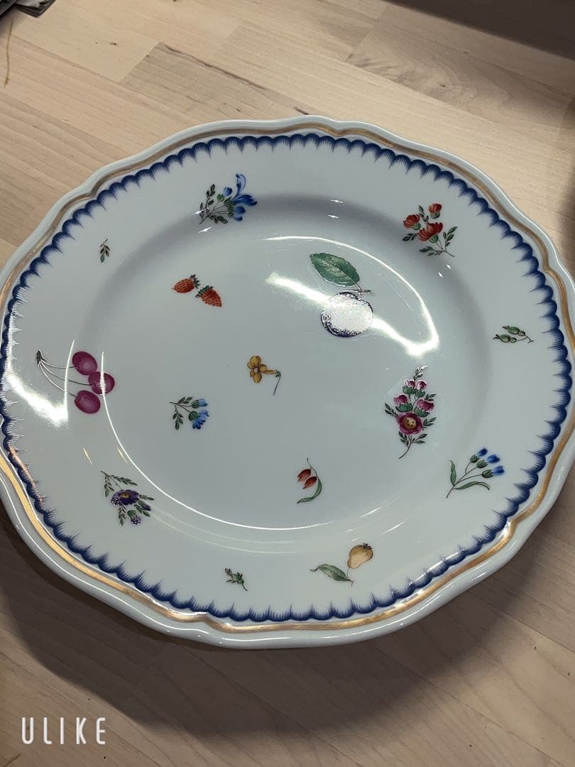 美品25cmリチャードジノリイタリアンフルーツItalian fruits 3枚