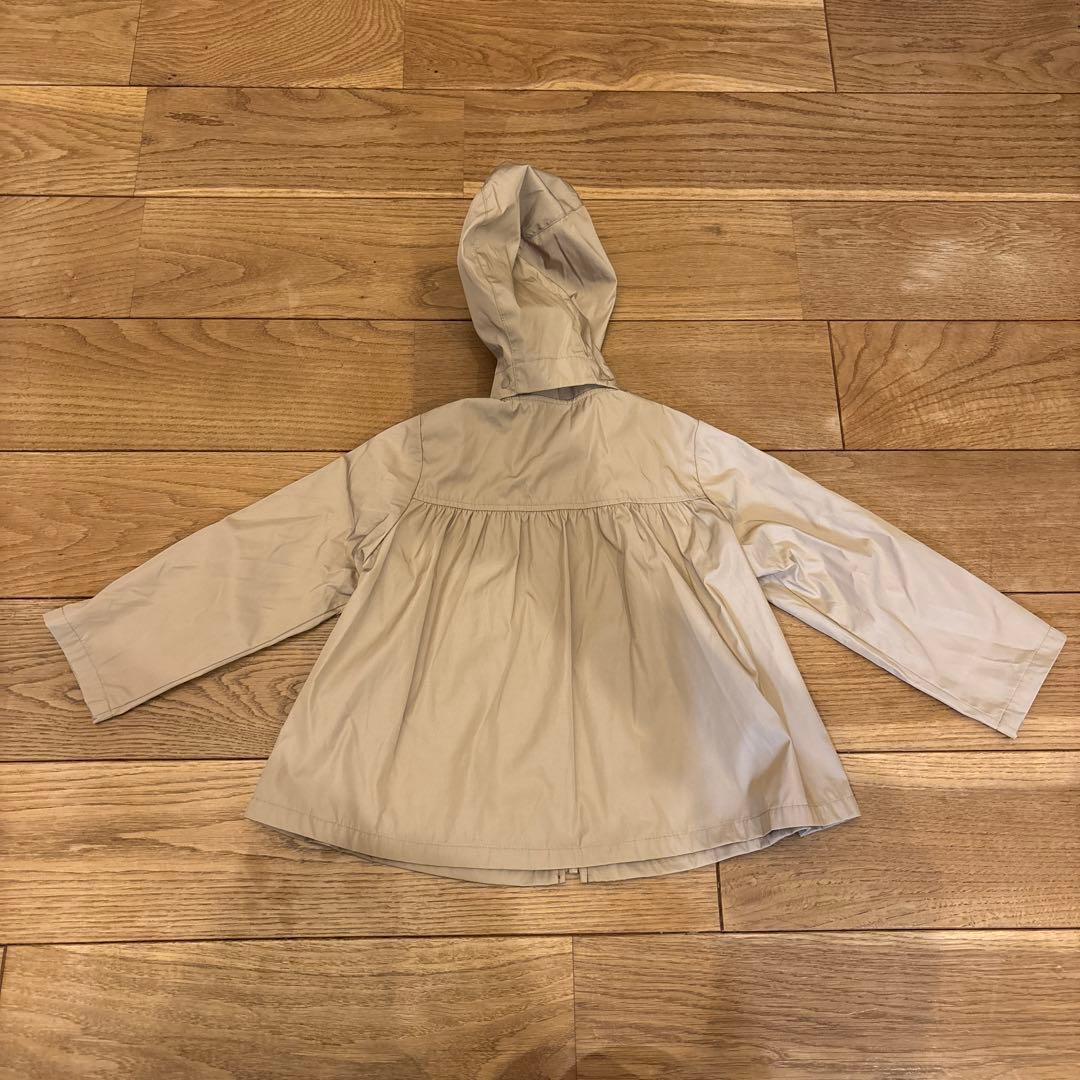 familiar フード付きジャケット 100cm ベージュ