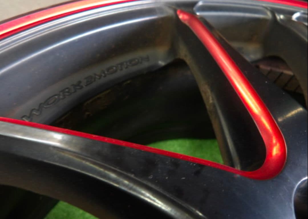 WORK EMOTION Kiwami 17インチ 4本 センターキャップ付