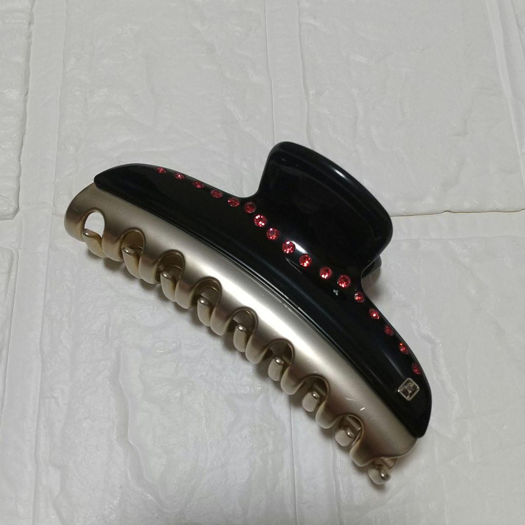 ALEXANDRE DE PARIS ヘアクリップ　黒　ヴァンドーム