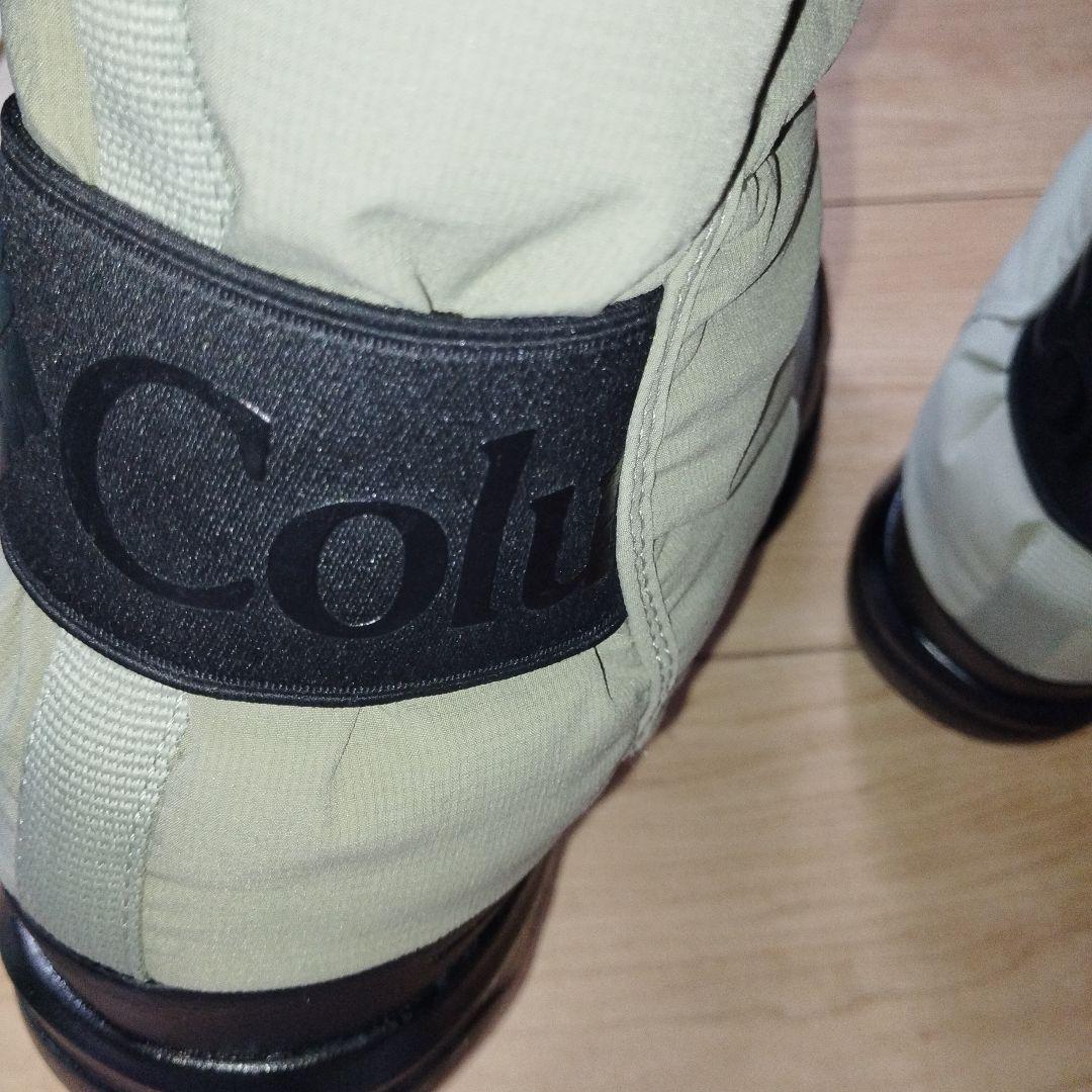 コロンビア防水ショートブーツオリーブグリーン