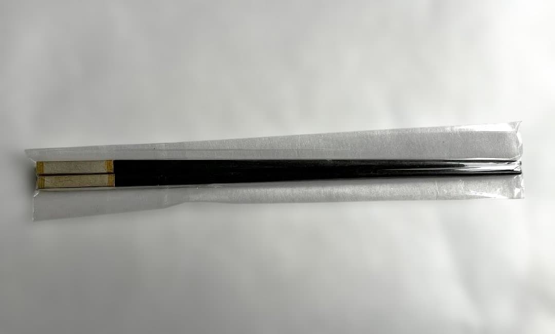 無為茶仙✳︎ 未使用 黒檀×シルバー 高級箸 10本セット
