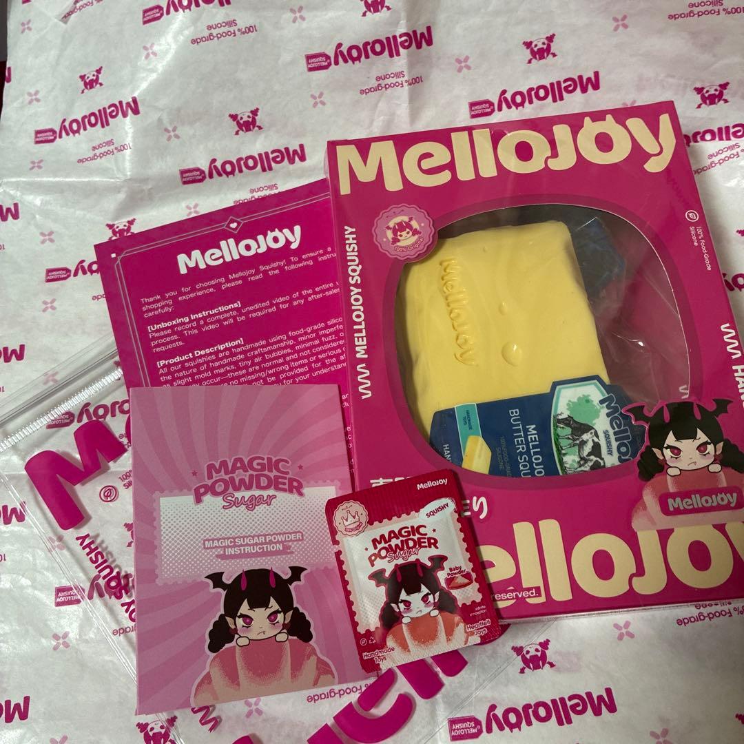 n*n様 mellojoyメロジョイスクイーズ大人気バター未開封①