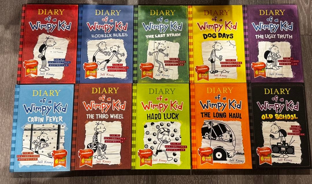 Diary of a Wimpy Kid Box of Books 1–10