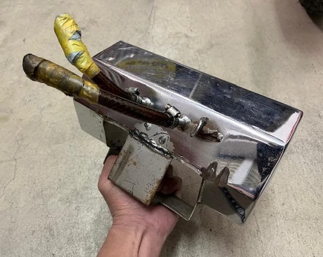 ビンテージ オクタゴン オイルタンク