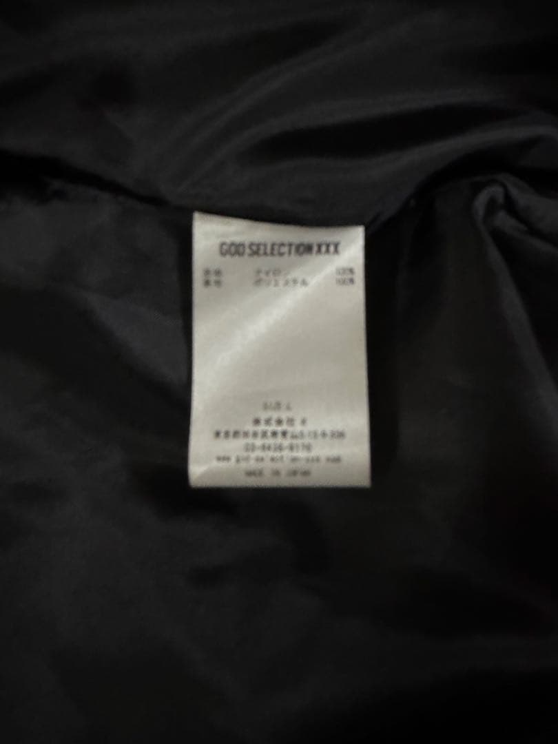 GOD セレクション　フラグメントコーチジャケット