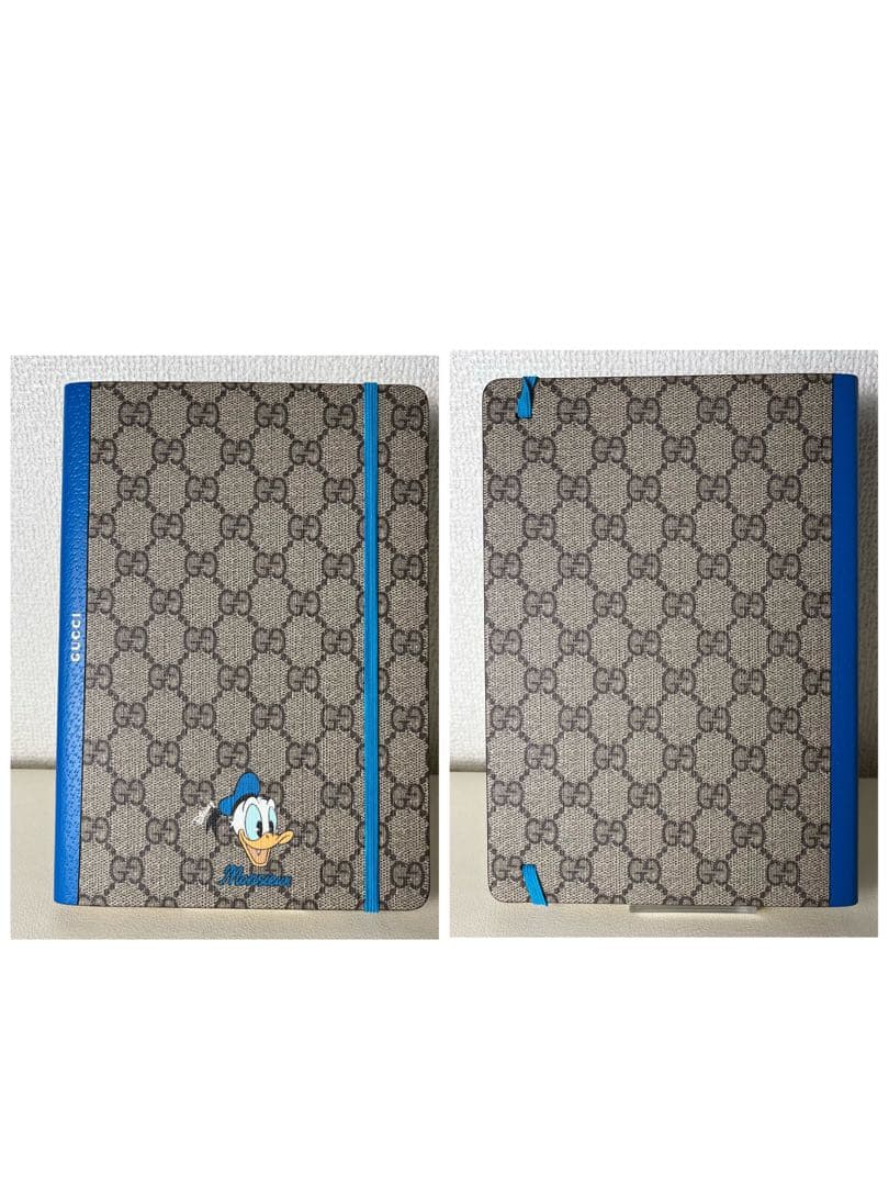 2点セット　新品未使用　GUCCI ノート　鉛筆　ディズニー　ドナルドダック