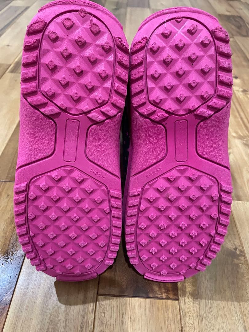 ［美品］スノーボードボアブーツ ブラック＆ピンク/24cm