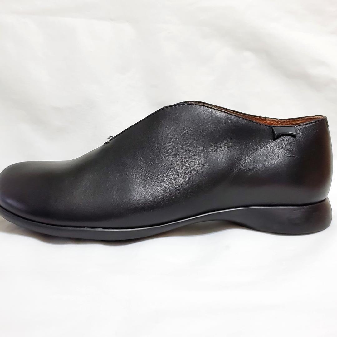 【美品】カンペール　フラットシューズ　ブラック　Vカット　38