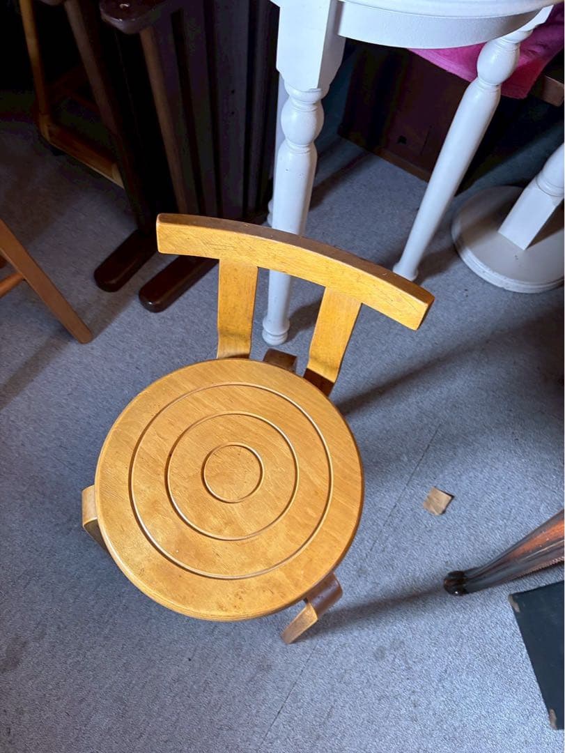 アルテック アアルト風 北欧曲げ木チェア 同心円座面 ヴィンテージ