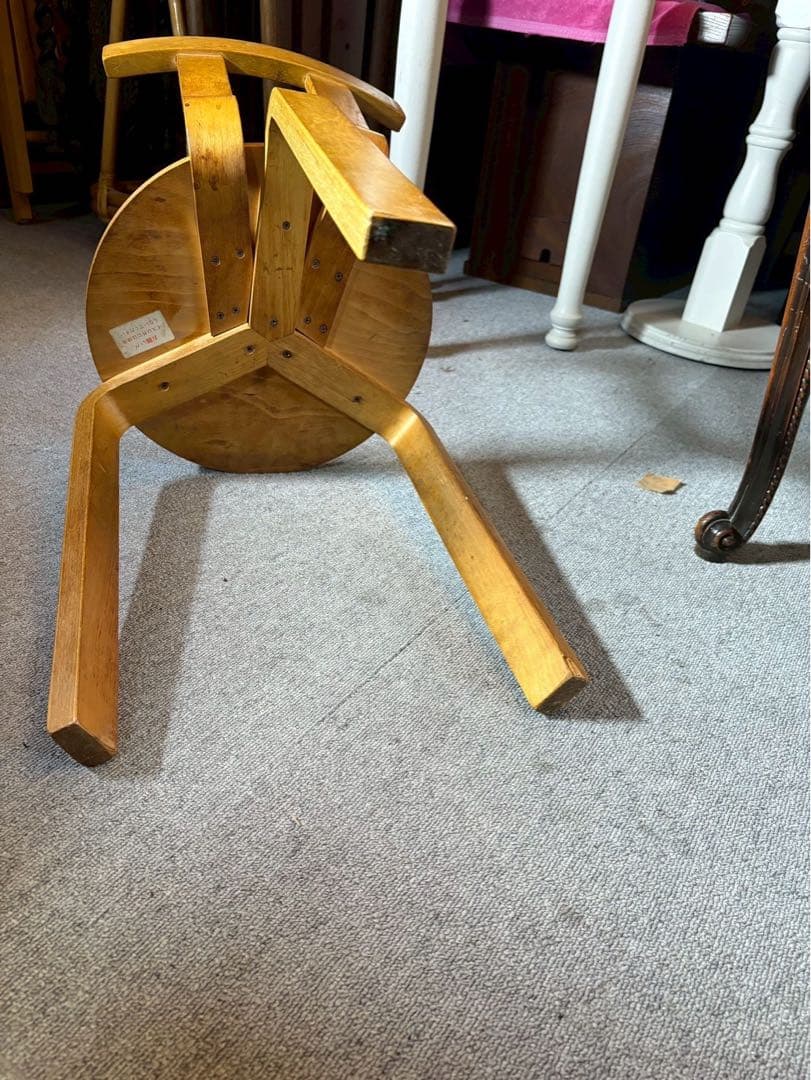 アルテック アアルト風 北欧曲げ木チェア 同心円座面 ヴィンテージ