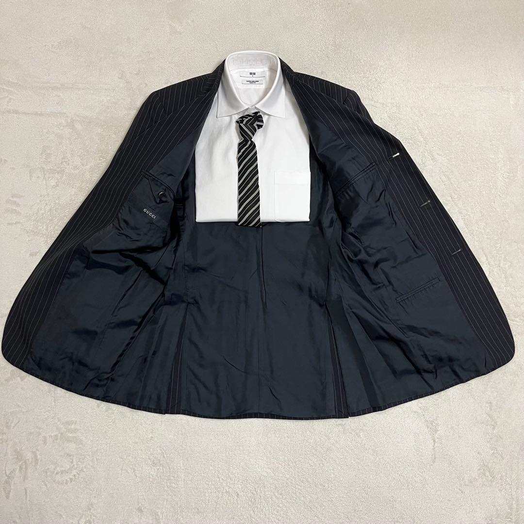 GUCCI グッチ セットアップスーツ ブラック 44 3B