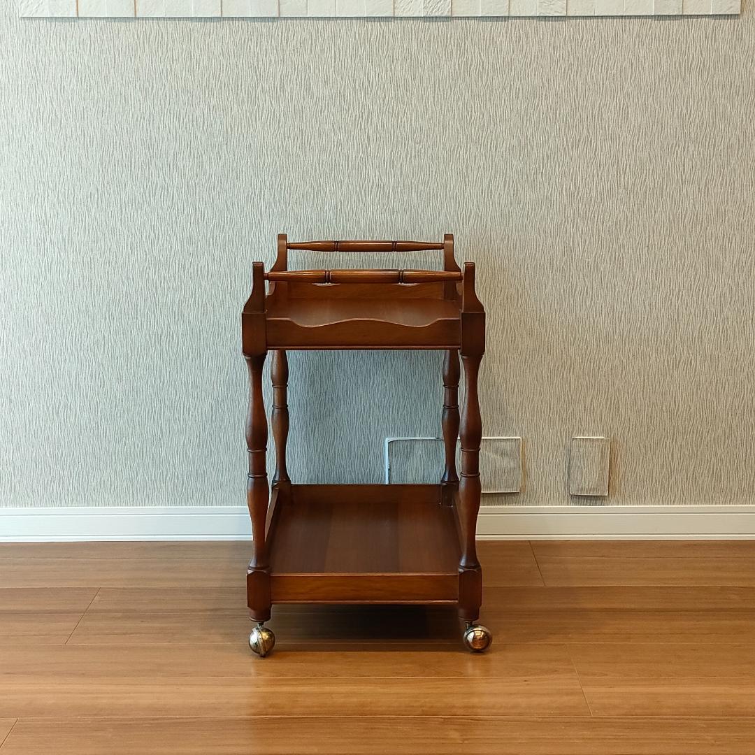 希少　マルニ木工　キッチンワゴン　ティーワゴン　ヴィンテージ