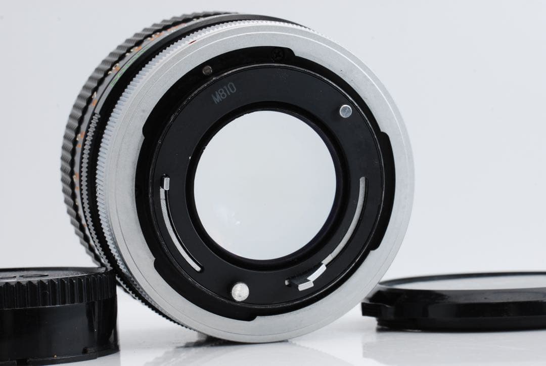 【極上美品級 】Canon FD 50mm f1.4 整備済 希少な銀枠デザイン