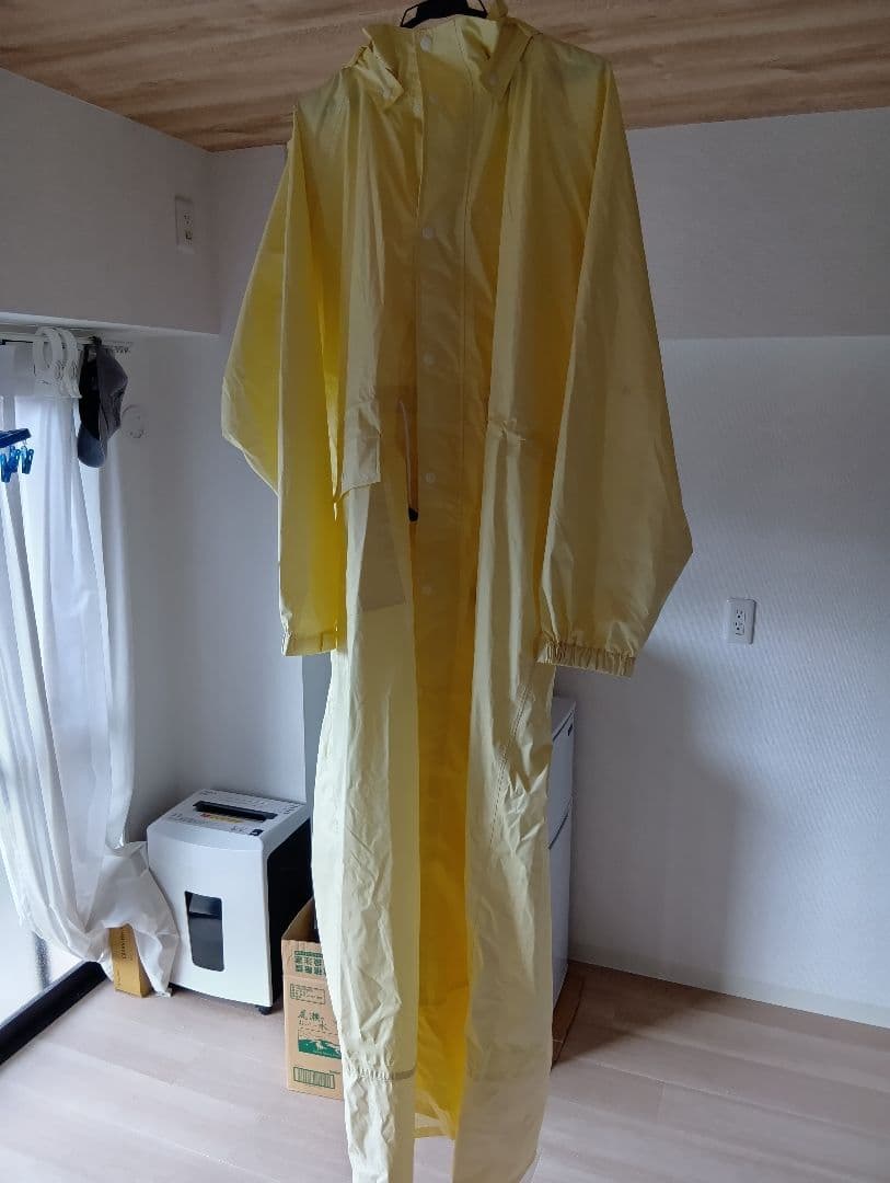 【特注品】着丈160cm 通学用レインコート（男女兼用）