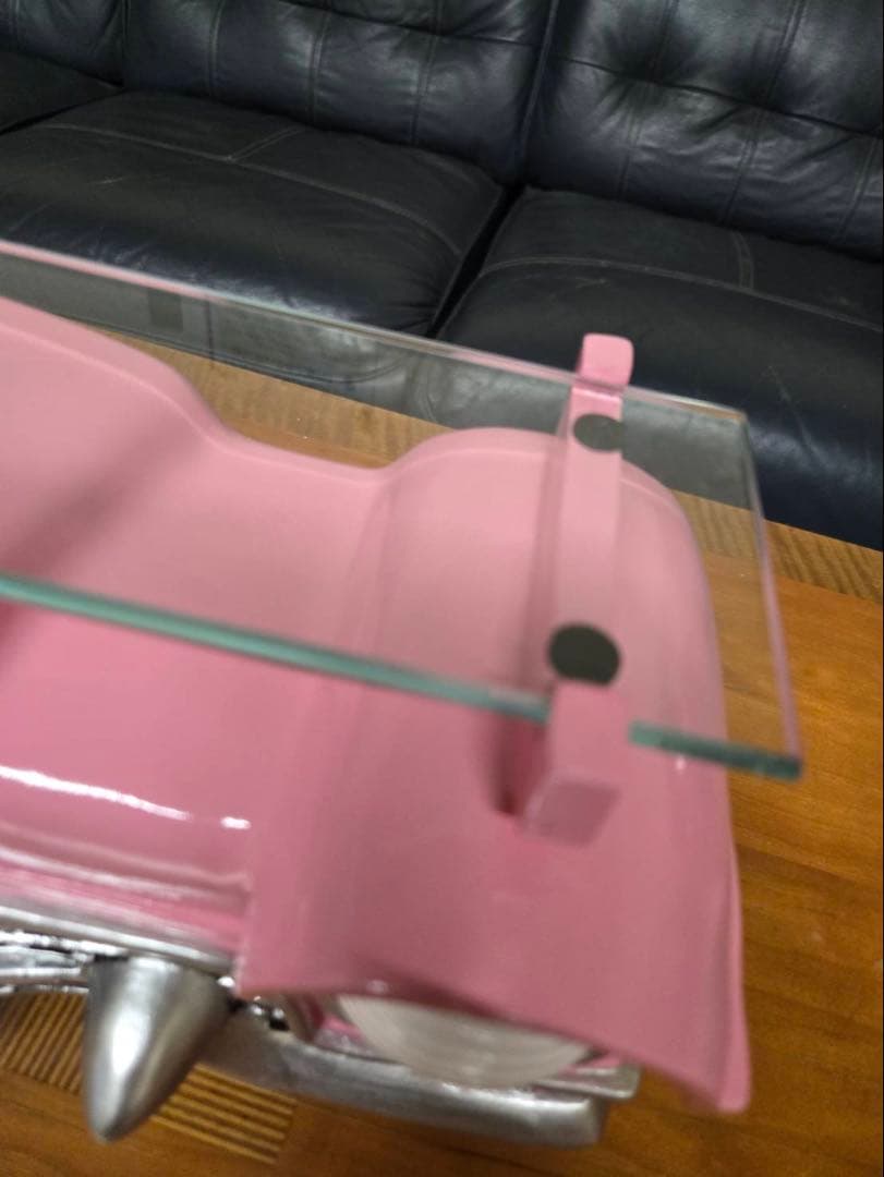 飾り棚　キャデラック カー ウォールシェルフ ピンク