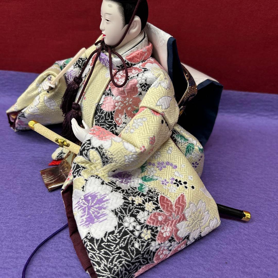 【268】伝統的な雛人形親王揃い