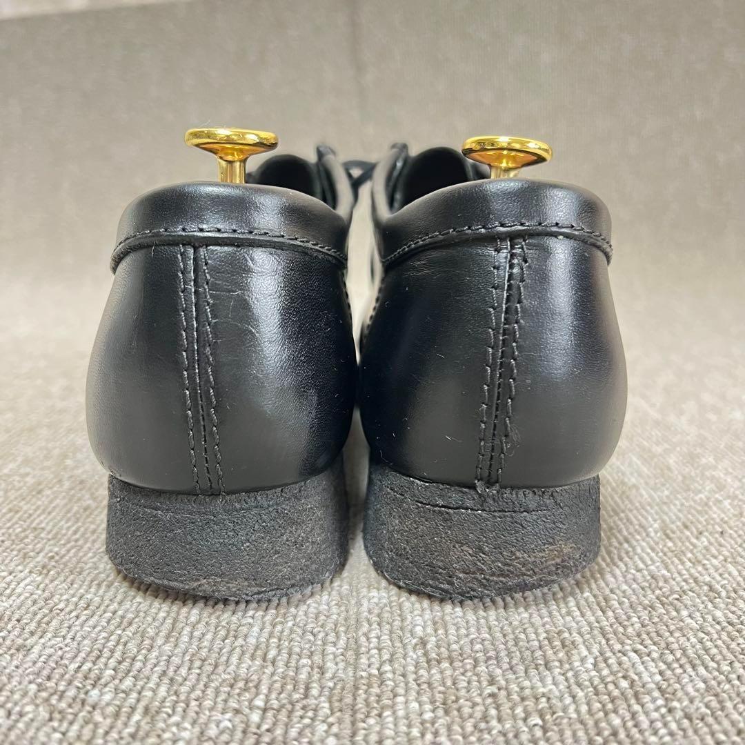 クラークス Clarks ワラビー ブラック レザー 25.0㎝