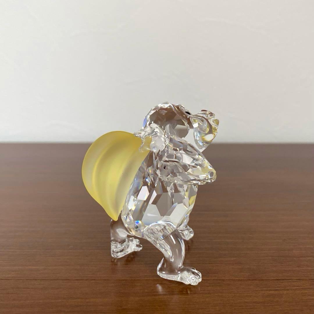 SWAROVSKI スワロフスキー クリスタル わんぱくゴリラ ゴリラ 置物