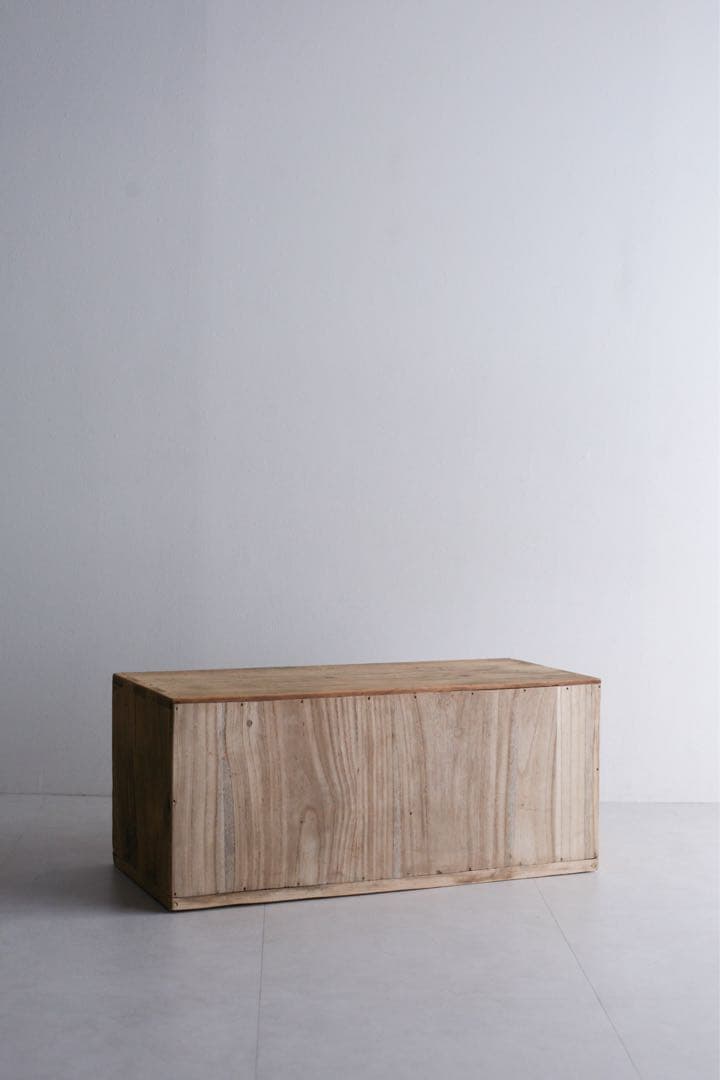 小引き出し　展示台　本棚　収納棚　無垢材 杉材　ケヤキ材　古家具　古道具