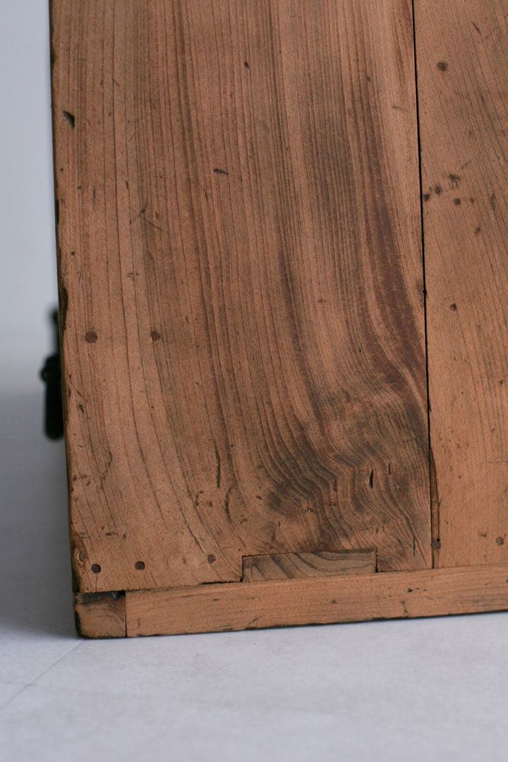 小引き出し　展示台　本棚　収納棚　無垢材 杉材　ケヤキ材　古家具　古道具