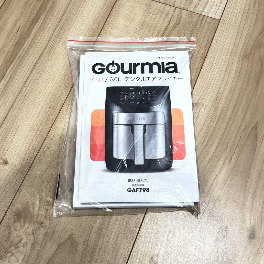 【未使用】 GOURMIA グルミア デジタルエアフライヤー