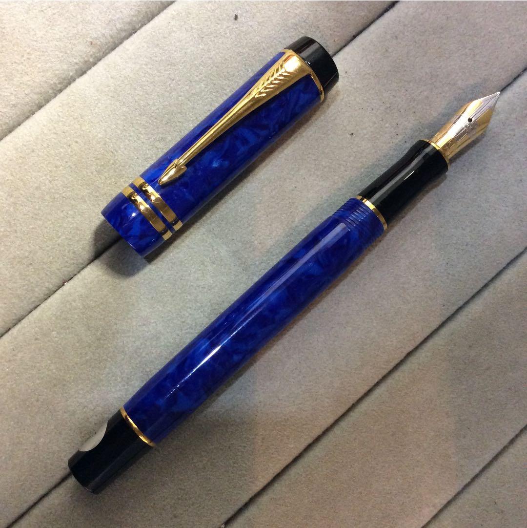 パーカー万年筆デュオフォールド ラピスブルー