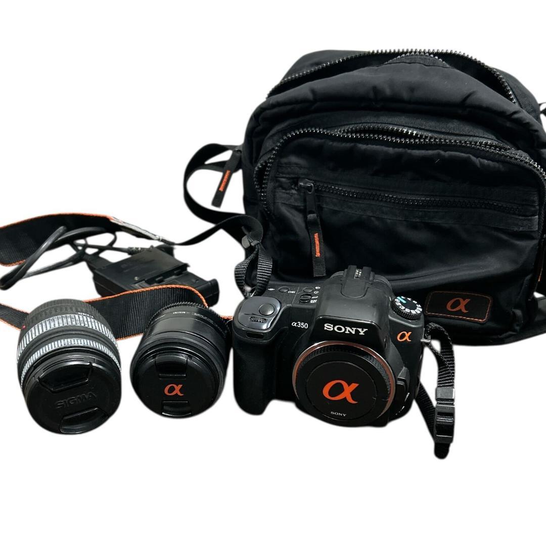 SONY ソニー デジタル一眼レフ α350ボディ 28mm F2.8 レンズ付