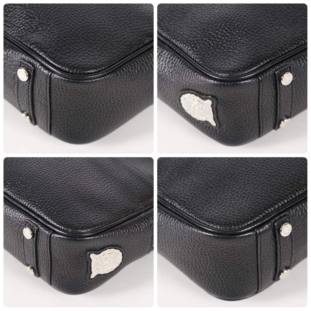 【極美品✨】ADMJ ハンドバッグ レザー ブラック